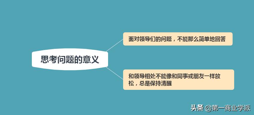 领导问“最近还好吧”，不要回“还好”，这样答才显得你情商高